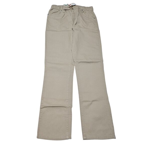 Levis Youth Khaki Pull on Pants Size 14 Jeans Slim Fit Stretch Comfort Waist - Picture 2 of 8